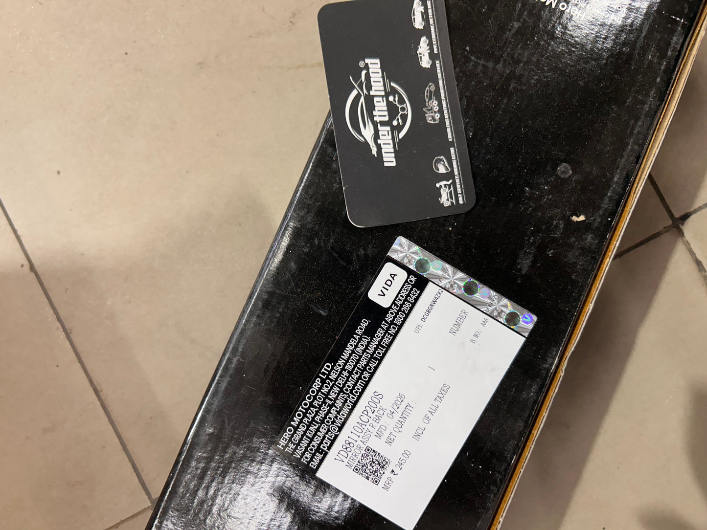 Hero VIDA V2 Rear View Mirror Assembly - Left, Right and Pair Options