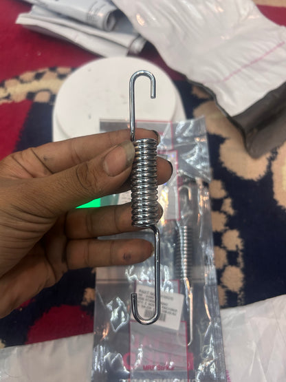 Royal Enfield 591992/B Side Stand Spring – Chrome Return Spring for Classic, Bullet, Meteor, Hunter (UCE & J-Series)