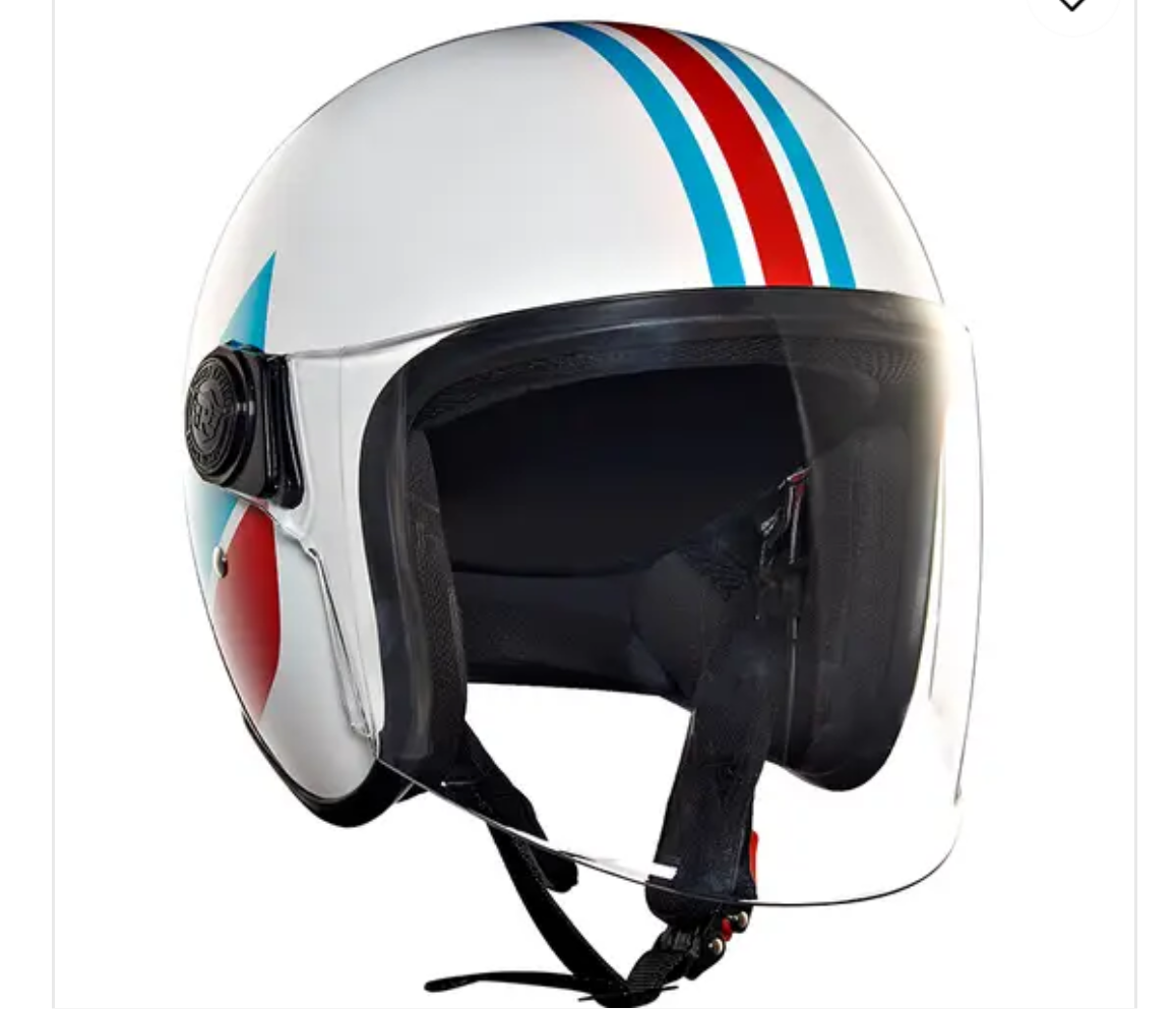 ROYAL ENFIELD HUNTER COPTER HELMET - White