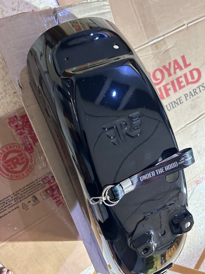 Rear Mudguard Assembly (Rear Fender) – Black for Royal Enfield Meteor 350 (Verify by Part No.) – RAQ00282/A
