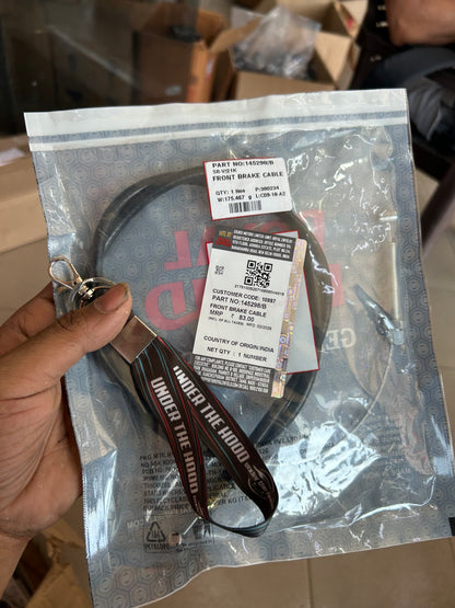 Royal Enfield 145298/B Front Brake Cable – OEM for Bullet 350 UCE Front Drum Brake Only