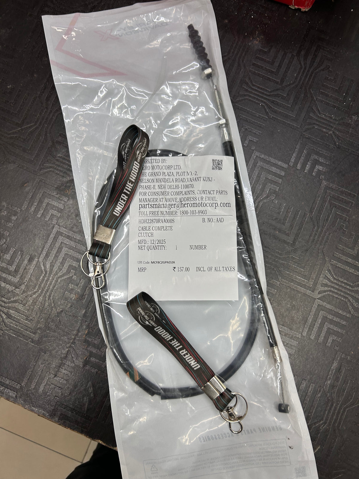 Harley-Davidson X440  Clutch Cable Assembly – HDH22870RAA000S (Cable Complete Clutch) – Genuine-Style Replacement (VIN/Part Match Recommended)