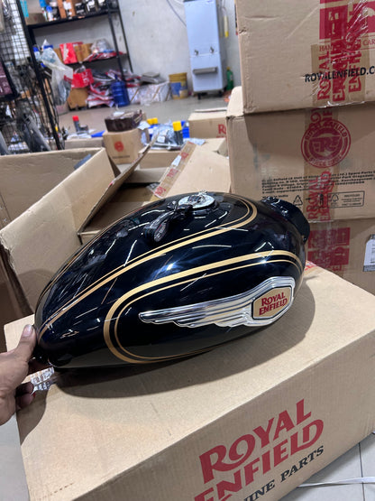 Royal Enfield Bullet 350 UCE Kick Start Black GK Fuel Tank – 866152