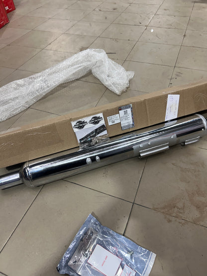 Genuine Royal Enfield Silencer Assembly – Classic 350 UCE (BS3/BS4) – Part No. 472046