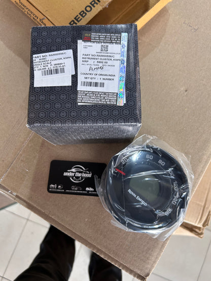 Royal Enfield RAM00556/C – OEM KMPH Instrument Cluster (Single Scale) for Hunter 350 / 350 Models