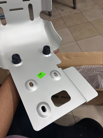 Royal Enfield 1990739 – Silver Sump Guard | Genuine OEM Engine Protection for Classic 350/500, Bullet 350/500, Electra