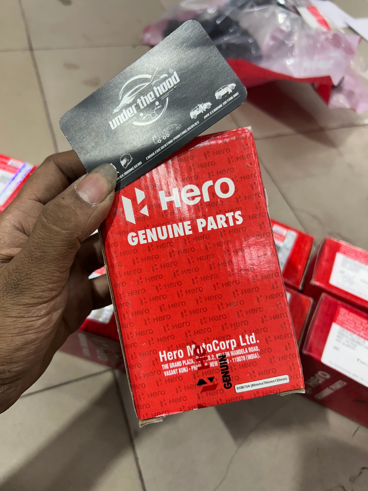 Hero Thumbsup Thunderwheel / Hero Mavrick Rear Right Winker Assembly 33600ACJ001