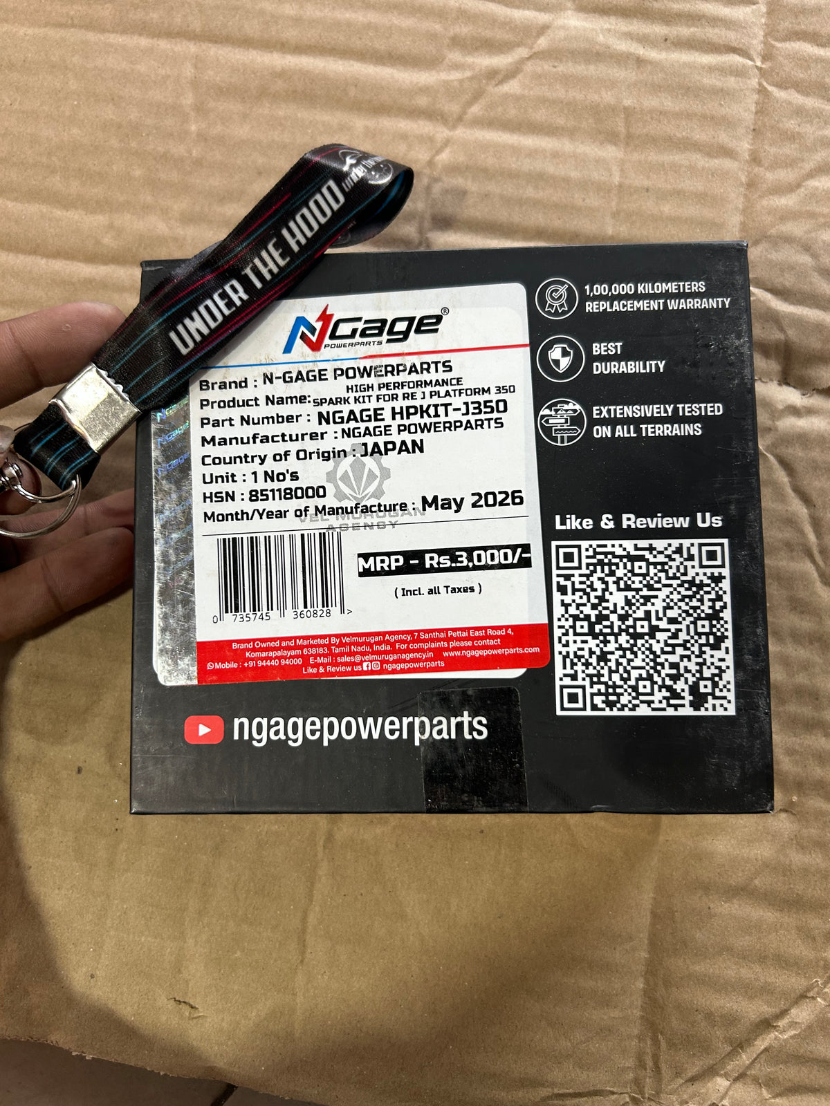 NGage Performance Ignition Kit NGAGE-HPKIT-J350 – Classic 350 Reborn, Meteor, Hunter, Bullet & Goan Classic 350