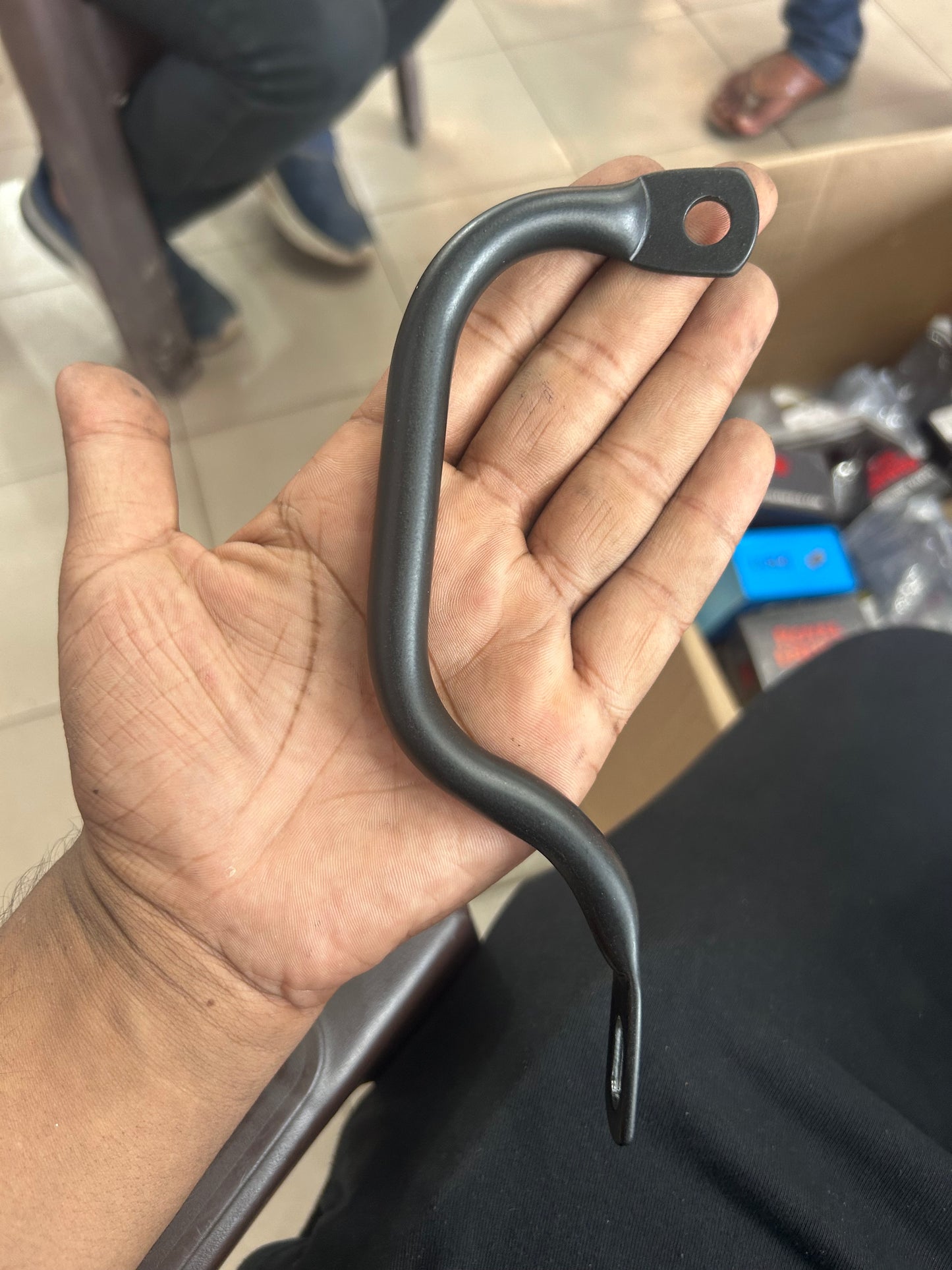 Royal Enfield 111686/C Side Handle – OEM Side Lifting Handle for Bullet & Classic (UCE & Vintage)