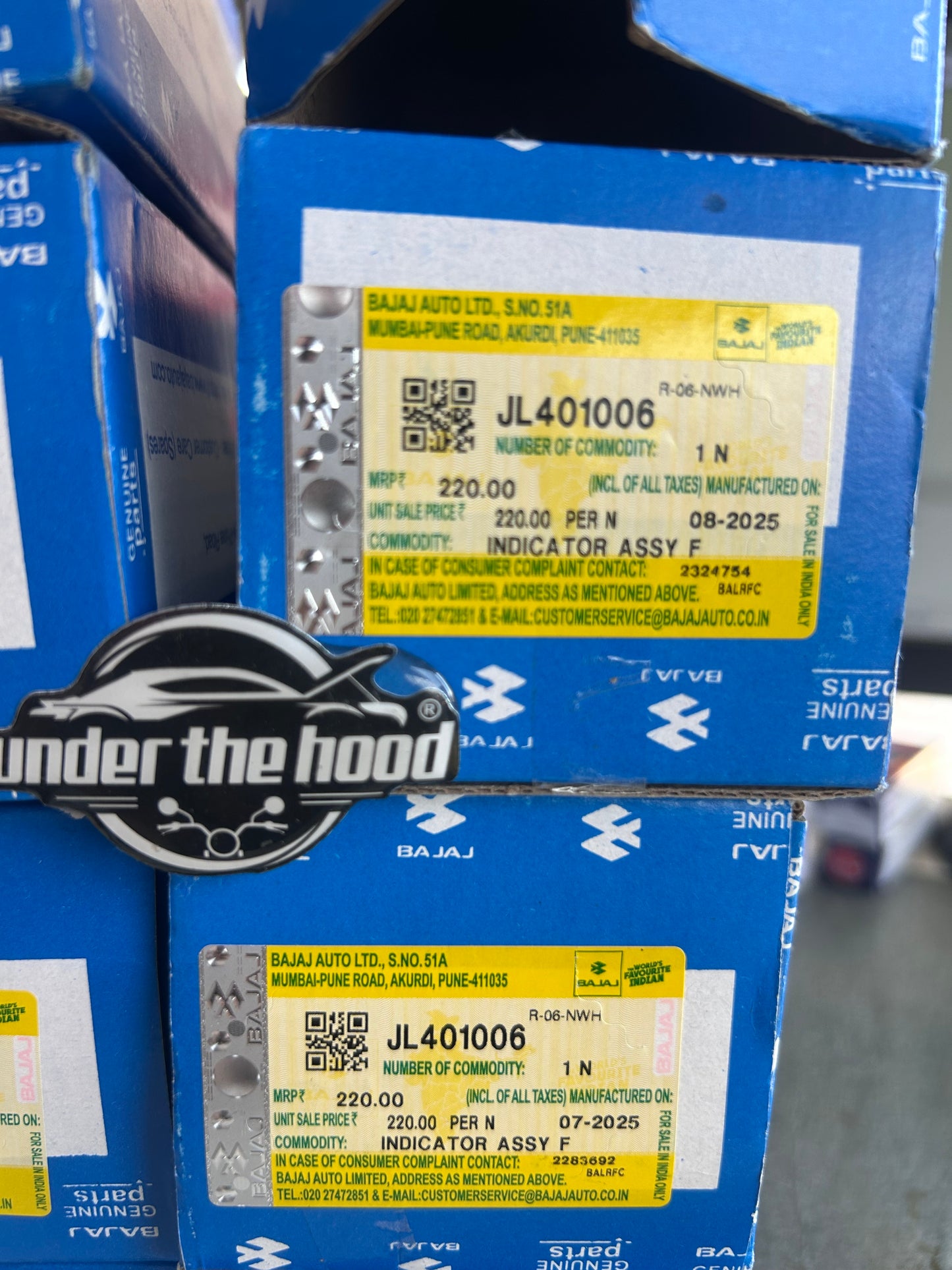 Bajaj Pulsar Indicator Assembly – JL401006 | Front Right (RH) & Rear Left (LH) OEM (NS160, NS200, AS150, AS200, 200NS)