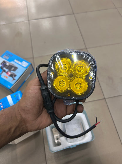 Hjg 4 Led Fog Lights With Cap (Set Of 2)