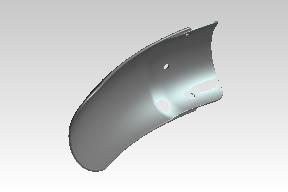 Royal Enfield front mudflap 585600/E black for 650 Twins