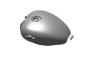 Fuel Tank Assembly with Sticker (Emerald Green) for All New Classic 350
