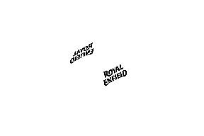 Fuel Tank Logo Decal RE Gold & Black for Continental GT 650 Mr Clean – Genuine Royal Enfield RAK00740/A