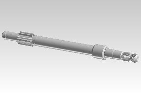 Royal Enfield 575496/D clutch release arm shaft for 650 Twins