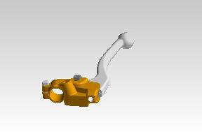 Royal Enfield 581083 clutch lever and holder assembly left hand for Classic and Thunderbird