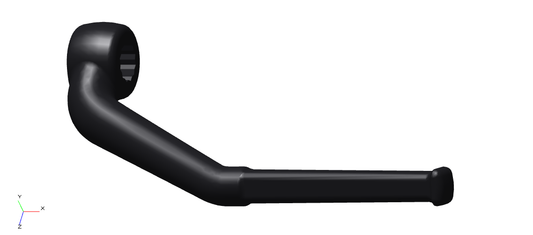 Royal Enfield 801459 front rider footrest arm LH for Bullet 350 500 UCE