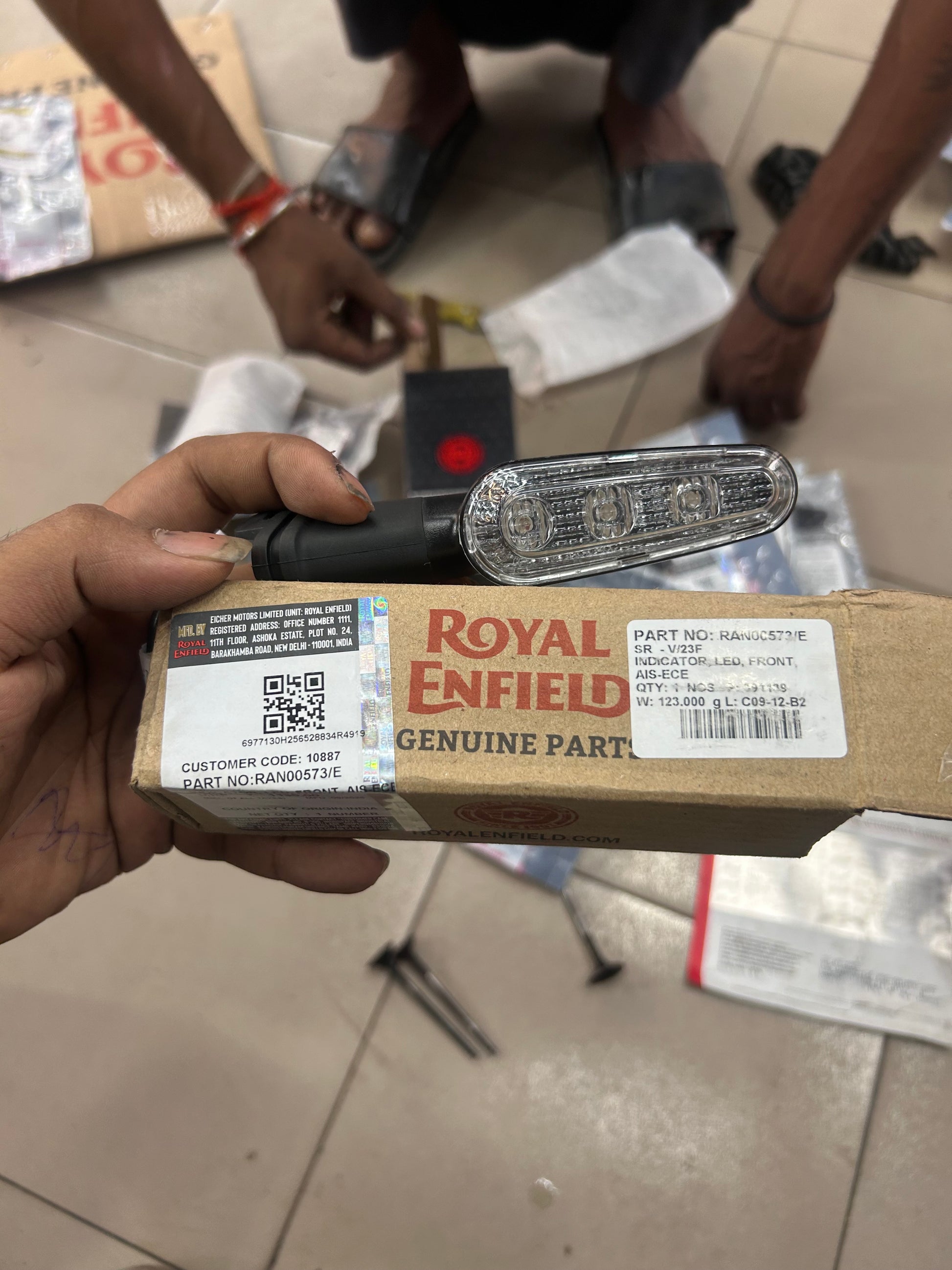 Genuine LH RH Front Turn Signal Himalayan 450 Royal Enfield