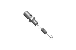 Royal Enfield 594393/A rear brake light switch with spring for Thunderbird 350 500