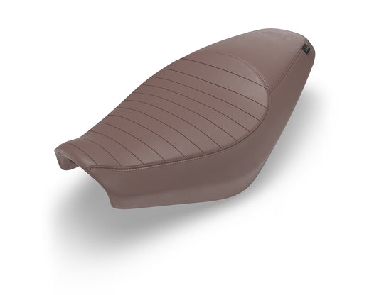 Royal Enfield Brown Pleated Seat Cover KXA00133 on Hunter 350
