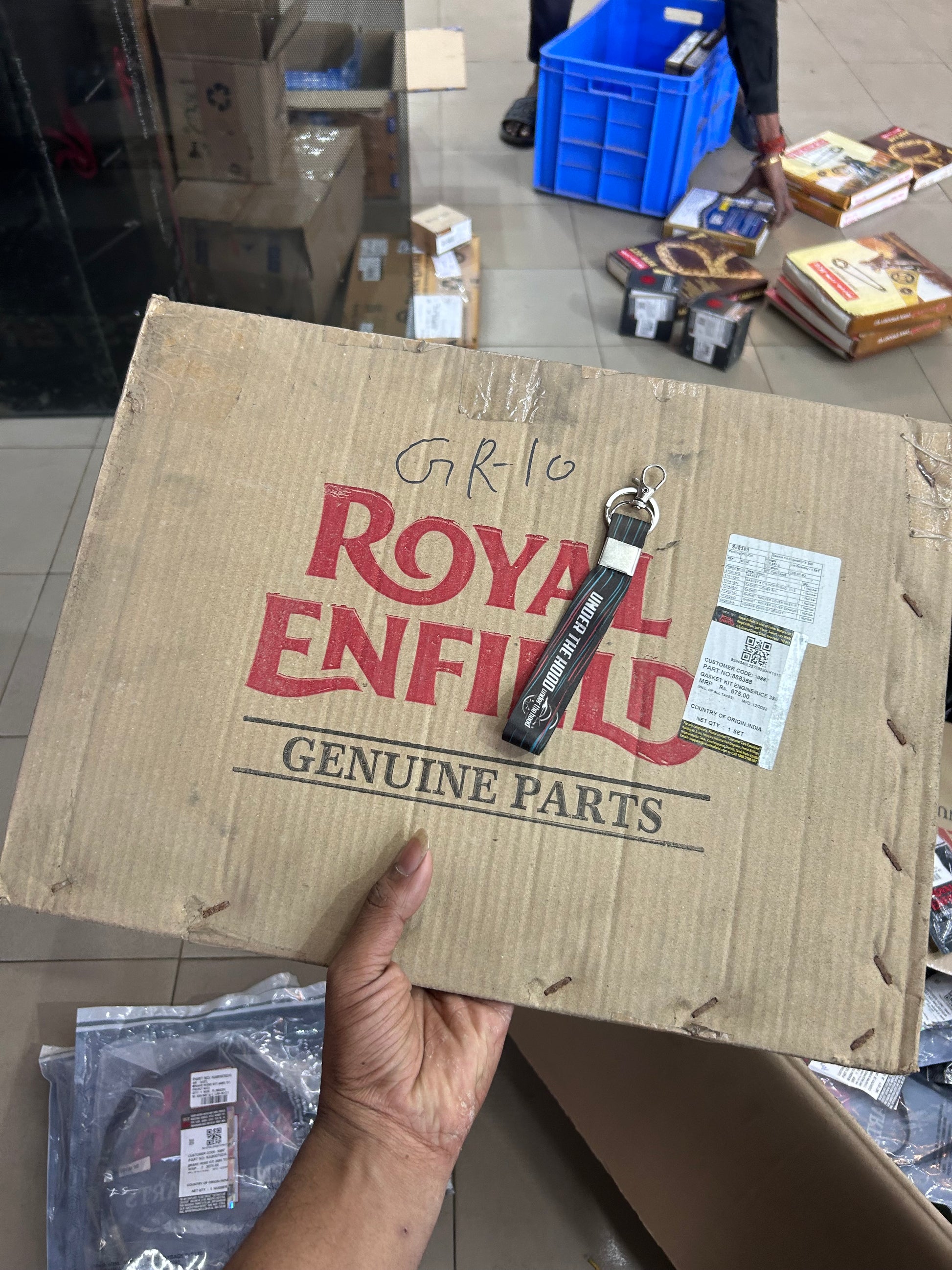 Genuine Royal Enfield 888388 engine gasket kit (packing set) for UCE 350. Fits Classic 350 UCE & Bullet 350 UCE.