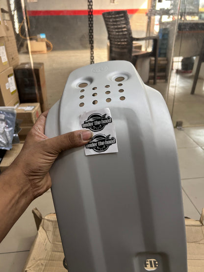 Genuine Royal Enfield Silver Large Sumpguard 1990552 for Bear 650, Interceptor 650 & Continental GT 650