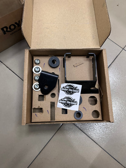 Genuine Royal Enfield silver sumpguard 1990552 brushed anodised alloy