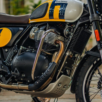 Genuine Royal Enfield stainless steel crash guard 1990504 for 650 Twins and bear 650