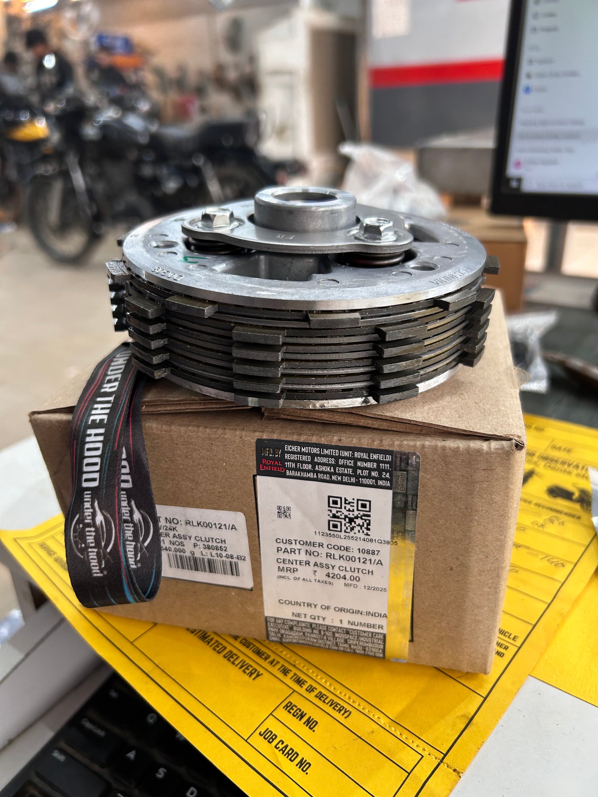 Royal Enfield RLK00121/A centre assy clutch for Himalayan 450 and Guerrilla 450