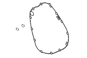 KLA00089/A Royal Enfield clutch cover gasket — Himalayan 450 / Guerrilla 450