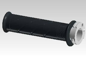 Genuine throttle grip assembly 581098B for Bullet 500 and Electra 500