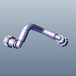 Harley X440 / X440 OBDII / X440T Fuel Feed Hose Assembly B OEM | HDH17575-RAA-000