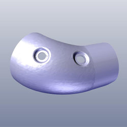 Harley-Davidson X440 / X440 OBDII / X440T Muffler Cover 2 Matt Axis Grey OEM | HDH18318-RAA-000N
