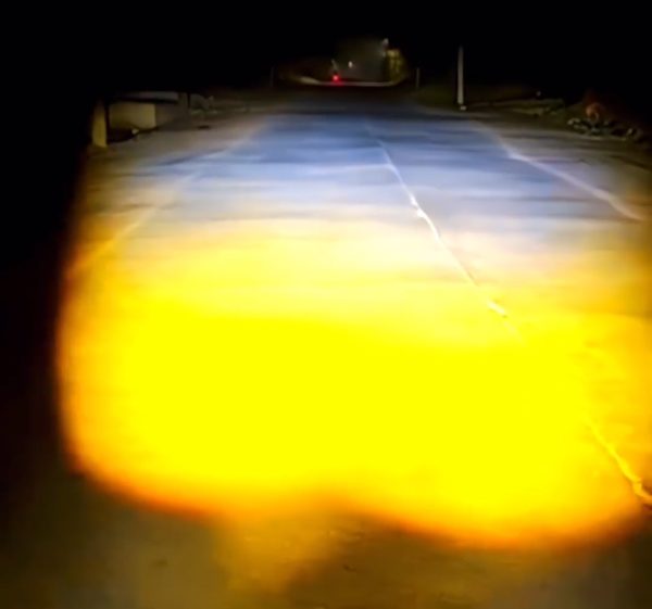 HJG Waymaker Red DRL Fog Light for Motorcycles & Cars