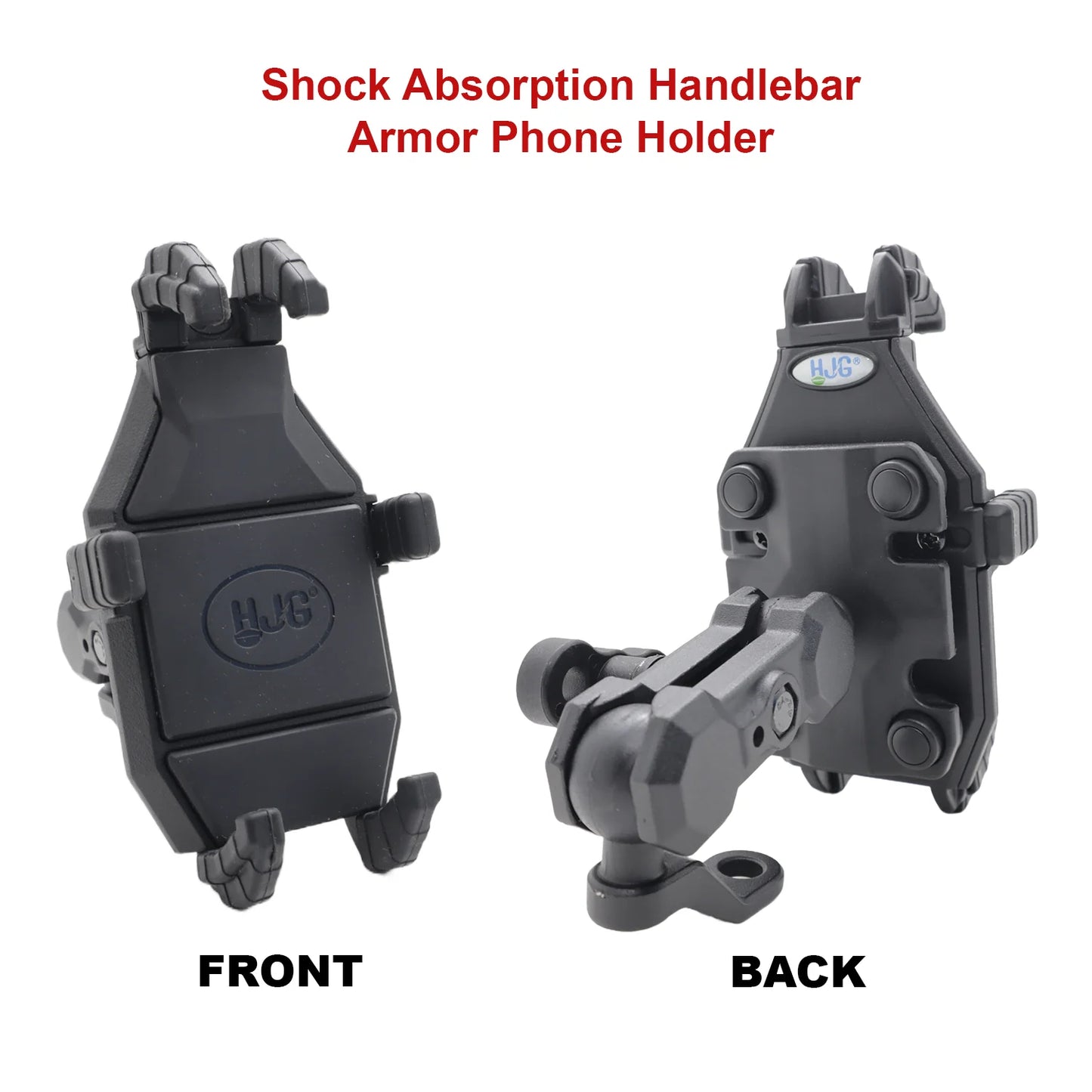 HJG SHOCKPROOF  HJG Shockproof Bike Mobile Holder For Mobile,Action Camera,GPS Mounting with Adjustable Design Universal For All Bikes HOLDER