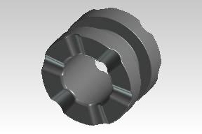 Headlamp mount rubber grommet RAN00151A Royal Enfield