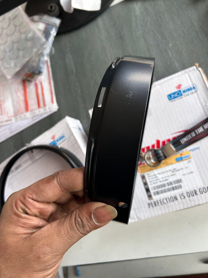 Headlamp rim set inner+outer RE-143-HLR-I RE-143-HLR-O for Classic 350 UCE black bezel