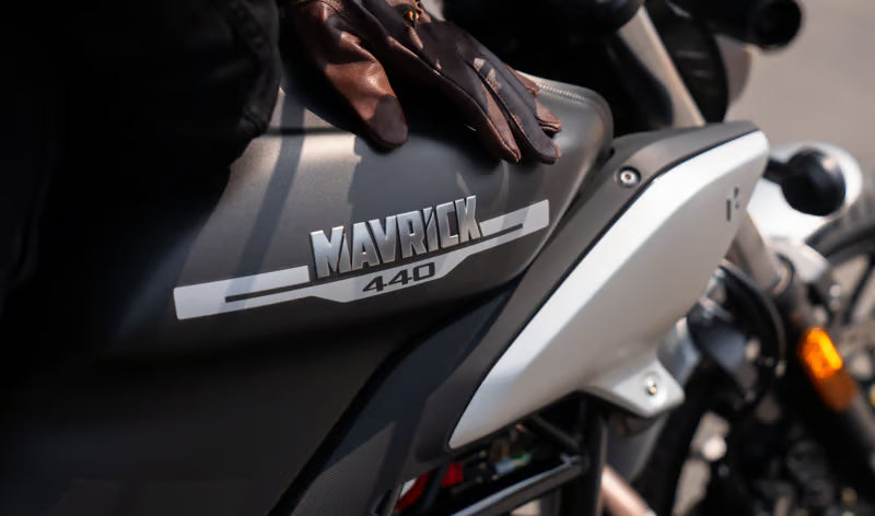 Hero Genuine Backrest Kit Matt-Force Silver for Mavrick 440 – 9964BACJ000KS