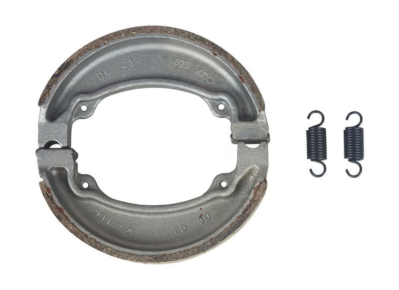 Hero Genuine Brake Shoe / Brake Pad Kit With Spring for Splendor+ | Rear Drum Brake Shoe Set / Brake Liner | K06451KCCA900S