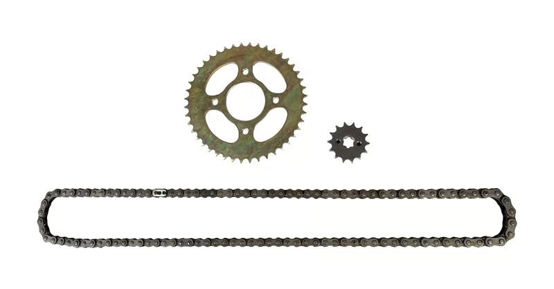 Hero Genuine Chain Sprocket Kit for Old Passion Plus (Jun 2007) 