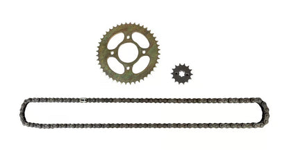 Hero Genuine Chain Sprocket Kit for Old Passion Plus (Jun 2007) 