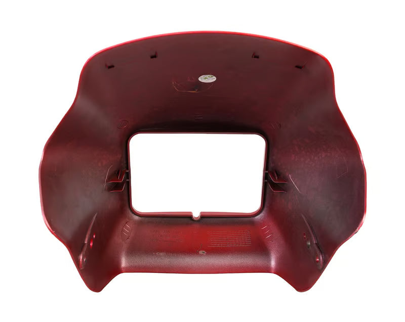 Hero Genuine Front Visor High Performance Candy Red (R-4C) for Splendor Plus | Set FR Visor / Headlight Visor / Front Visor Cowl | 61300KCCH30ZAS