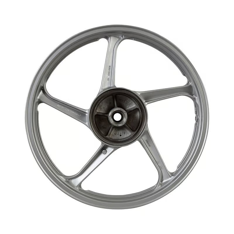 Hero Genuine Front Wheel Complete for HF Deluxe, HF Dawn, Splendor+, Splendor Pro & Splendor NXG | Wheel Comp Front / Front Alloy Wheel | 44601AAEH20S