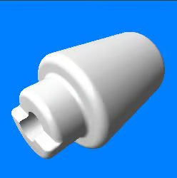 Hero Genuine Handlebar End Weight for Xtreme 125, Xtreme 160 & Xtreme 200 | Weight Steering Handle / Bar End Weight | 53104KVE860S