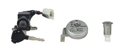 Hero Genuine Ignition Switch Lock Set for Maestro | Key Set / Main Lock Assembly with 2 Keys | 35010KZN900S