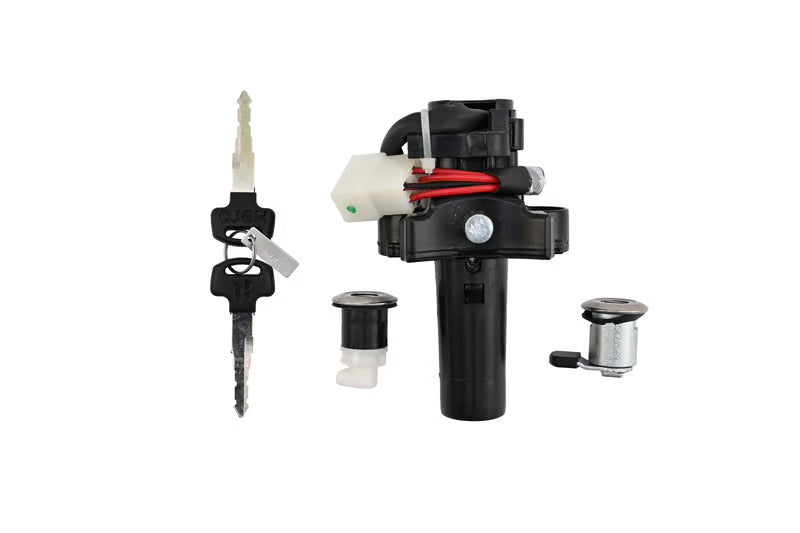 Hero Genuine Ignition Switch Lock Set for Splendor Plus BS6 / Splendor Plus XTEC / Splendor+ i3S / Splendor+ IBS | Key Set / Kit Locks & Keys | 35010AAE301S
