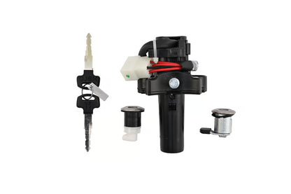 Hero Genuine Ignition Switch Lock Set for Splendor Plus BS6 / Splendor Plus XTEC / Splendor+ i3S / Splendor+ IBS | Key Set / Kit Locks & Keys | 35010AAE301S