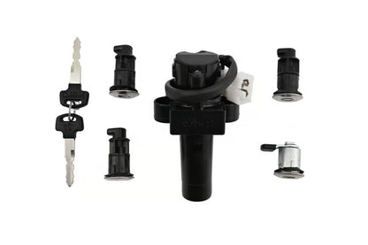 Hero Genuine Ignition Switch Lock Set for Splendor Plus | Key Set / Main Lock Assembly with 2 Keys | 35010AAEH01S