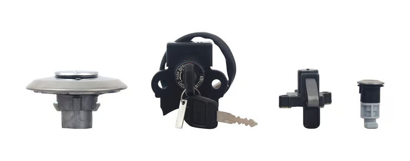 Hero Genuine Key Set / Ignition Switch Lock Set for Passion Pro | Main Lock Assembly with Keys | 35010AACH00S