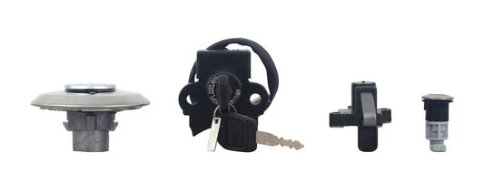 Hero Genuine Key Set / Ignition Switch Lock Set for Passion Pro | Main Lock Assembly with Keys | 35010AACH00S